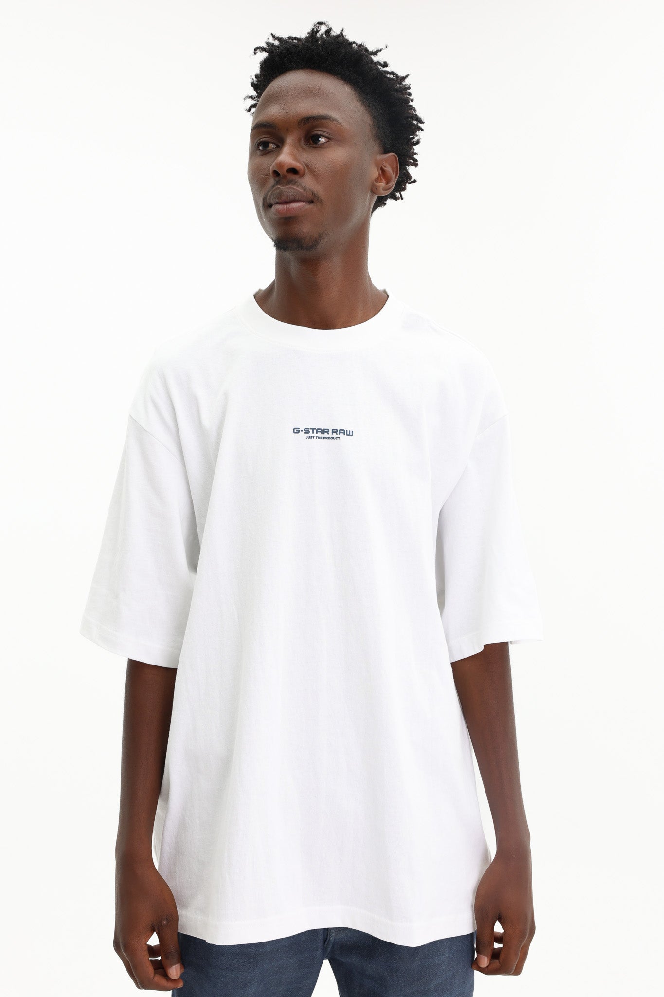 G-Star T-Shirt Knolling Back Boxy White